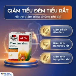 Viên uống giúp giảm triệu chứng do bệnh phì đại tiền liệt tuyến cho nam giới Doppelherz Aktiv Prostacalm (3 vỉ x 10 viên) 4