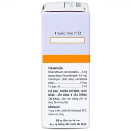 Thuốc nhỏ mắt Tobidex Bidiphar điều trị viêm mắt (5ml)