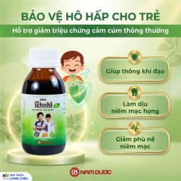 Siro hỗ trợ giảm ho tiêu đờm Ích Nhi 3+ Nam Dược (90ml) 3