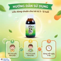 Siro hỗ trợ giảm ho tiêu đờm Ích Nhi 3+ Nam Dược (90ml) 5