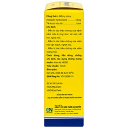 Thuốc xịt mũi Nozeytin Gia Nguyễn điều trị viêm mũi dị ứng, sổ mũi, hắt hơi, ngứa mũi (15ml)