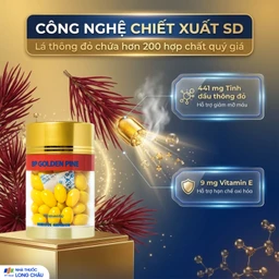 Viên uống tăng tuần hoàn máu thông huyết mạch BP Golden Pine Bio Avenue (100 viên) 4