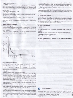 Thuốc Toulalan Davipharm điều trị triệu chứng về dạ dày (6 vỉ x 10 viên)