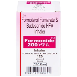 Thuốc hít khí dung Formonide 200 HFA Cadila điều trị hen suyễn (120 liều)