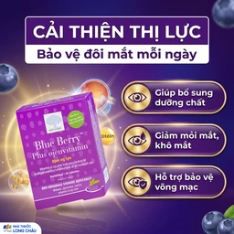Viên uống hỗ trợ cải thiện thị lực, giảm mỏi mắt, khô mắt Blue Berry Plus Ojenvitamin New Nordic (40 viên) 4
