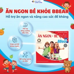 Siro hỗ trợ bổ sung các vitamin, giúp ăn ngon, tăng cường tiêu hóa Ăn Ngon - Bé Khỏe BBear (4 vỉ x 5 ống) 2
