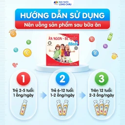 Siro hỗ trợ bổ sung các vitamin, giúp ăn ngon, tăng cường tiêu hóa Ăn Ngon - Bé Khỏe BBear (4 vỉ x 5 ống) 5