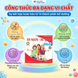 Siro hỗ trợ bổ sung các vitamin, giúp ăn ngon, tăng cường tiêu hóa Ăn Ngon - Bé Khỏe BBear (4 vỉ x 5 ống) 3