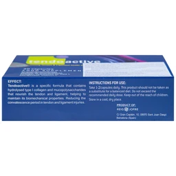 Viên bổ sung dưỡng chất nuôi dưỡng gân và dây chằng Tendoactive Reig Jofre (2 vỉ x 15 viên)