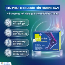 Viên bổ sung dưỡng chất nuôi dưỡng gân và dây chằng Tendoactive Reig Jofre (2 vỉ x 15 viên) 4