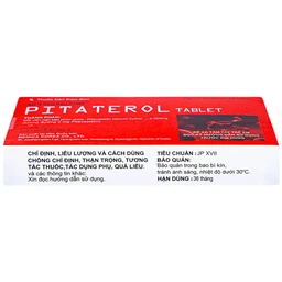 Thuốc Pitaterol Tablet 2mg Medical Korea giảm cholesterol toàn phần (3 vỉ x 10 viên)