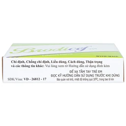Thuốc Brodicef 250 Hà Tây điều trị nhiễm trùng (2 vỉ x 15 viên)