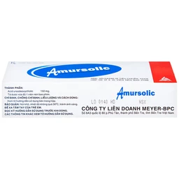 Thuốc Amursolic Meyer hỗ trợ làm tan sỏi cholesterol (5 vỉ x 10 viên)