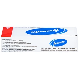 Thuốc Amursolic Meyer hỗ trợ làm tan sỏi cholesterol (5 vỉ x 10 viên)