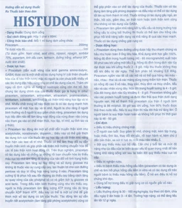 Thuốc Histudon Hataphar điều trị chứng chóng mặt, đột quỵ do thiếu máu (60ml)