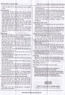 Thuốc Hafenthyl 145mg Hasan điều trị rối loạn lipoprotein huyết (3 vỉ x 10 viên)