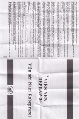 Thuốc Repraz 20mg Medley điều trị loét dạ dày tá tràng (3 vỉ x 10 viên)