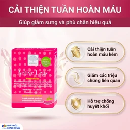 Viên uống hỗ trợ điều trị suy giãn tĩnh mạch chân Active Legs New Nordic (15 viên) 3