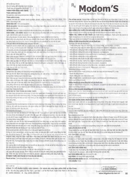 Viên nén Modom's 10mg DHG Pharma điều trị triệu chứng nôn và buồn nôn (10 vỉ x 10 viên)