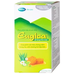 Chai xịt họng thảo dược giúp giảm ho Eugica Mega (10ml)