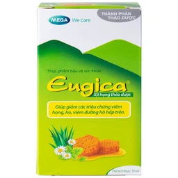 Chai xịt họng thảo dược giúp giảm ho Eugica Mega (10ml)