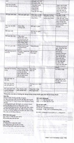 Viên nén Pantoloc 20mg Takeda điều trị trào ngược dạ dày thực quản (1 vỉ x 14 viên)