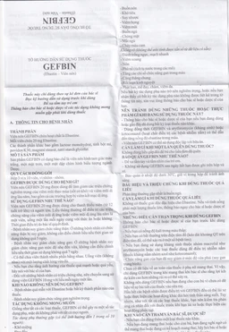 Thuốc Gefbin Medisun điều trị viêm mũi dị ứng, mề đay vô căn mạn tính (3 vỉ x 10 viên)