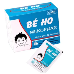 Thuốc Bé Ho Mekophar giảm ho do cảm lạnh, cúm (24 gói x 3g)