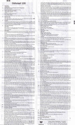 Thuốc Odistad 120 Stella điều trị béo phì và phòng ngừa tăng cân trở lại ở người lớn (2 vỉ x 21 viên)