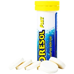 Viên sủi giúp bù chất điện giải Oresol Pluz Hadiphar (10 viên)