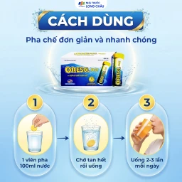 Viên sủi giúp bù chất điện giải Oresol Pluz Hadiphar (10 viên) 5