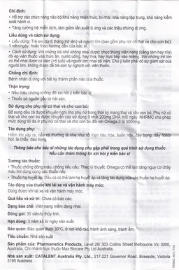 Thuốc Dasbrain Pharmametics hỗ trợ các chức năng não bộ (30 viên)