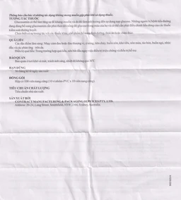 Thuốc Glupain Forte 750mg CMPS giảm thoái hoá khớp (10 vỉ x 10 viên)