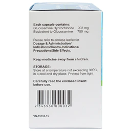 Thuốc Glupain Forte 750mg CMPS giảm thoái hoá khớp (10 vỉ x 10 viên)