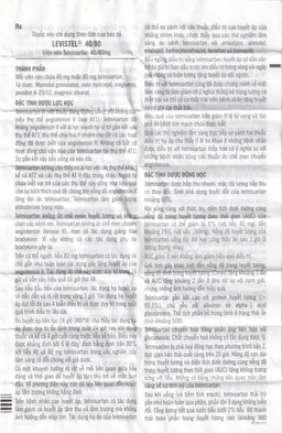 Viên nén Levistel 80 Tada Pharma điều trị tăng huyết áp, suy tim (4 vỉ x 7 viên)