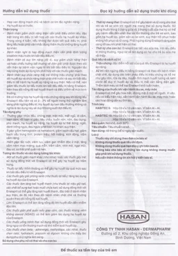 Thuốc Hasitec 5 Hasan điều trị tăng huyết áp, suy tim (3 vỉ x 10 viên)