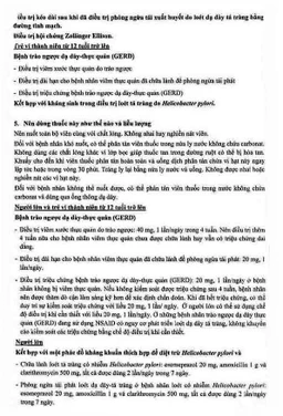 Thuốc Somexwell-40mg Micro điều trị trào ngược dạ dày (3 vỉ x 10 viên)