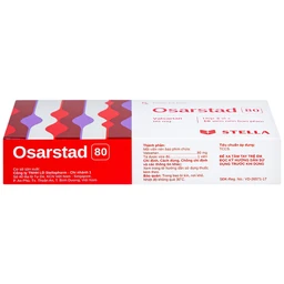Viên nén Osarstad 80 Stella điều trị tăng huyết áp (3 vỉ x 10 viên)