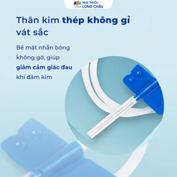 Kim bướm 25G Vinahankook (50 cái) giúp cho kim không bị dịch chuyển  5