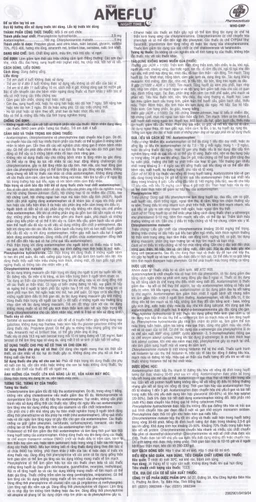 Siro New Ameflu Night Time OPV giảm các triệu chứng cảm lạnh (60ml)