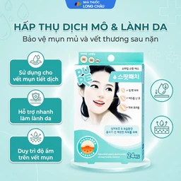 Miếng dán mụn Somaderm Spot (24 miếng) hút mụn, làm lành vết thương sau mụn 2