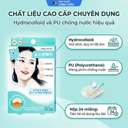 Miếng dán mụn Somaderm Spot (24 miếng) hút mụn, làm lành vết thương sau mụn 3
