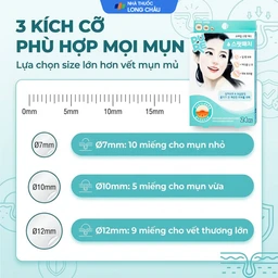 Miếng dán mụn Somaderm Spot (24 miếng) hút mụn, làm lành vết thương sau mụn 4