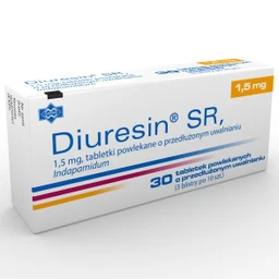Thuốc Diuresin SR 1.5mg Polfarmex điều trị tăng huyết áp (3 vỉ x 10 viên)