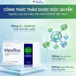 Viên uống giảm ho long đờm Heviho Thái Minh (2 vỉ x 10 viên) 3