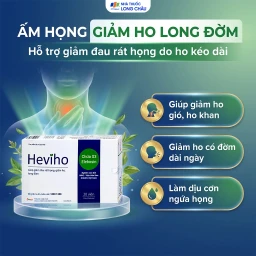 Viên uống giảm ho long đờm Heviho Thái Minh (2 vỉ x 10 viên) 4