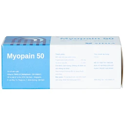 Thuốc Myopain 50 Stella điều trị chứng co cứng cơ sau đột quỵ (5 vỉ x 10 viên)