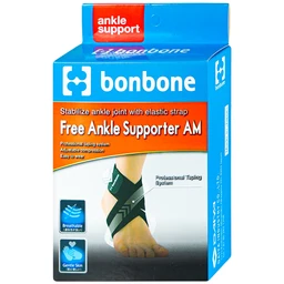 Đai cố định cổ chân Bonbone size M-L (Free Ankle Supporter Am)