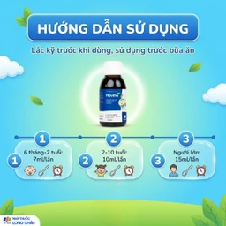 Siro giảm ho long đờm Heviho Thái Minh (100ml) 5