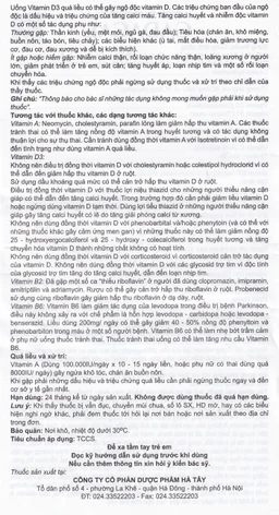 Dung dịch uống Gadacal Hà Tây bổ sung Calci, Lysin và các Vitamin (20 ống x 10ml)